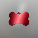 red pet tag