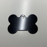 Black Pet Tag