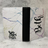 Marble Effect Passport Holder