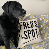 Personalised Fairtrade Cotton Canvas Cushion