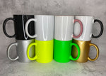 Green & Gold Letters Mug
