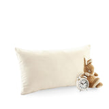 Flock ‘Sit down and stay a while' Fairtrade Cotton Canvas Cushion