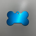 Bright Blue Pet Tag