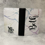 Marble Effect Passport Holder