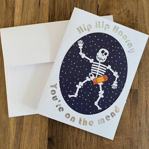 Hip Hip Hooray You’re On The Mend Card