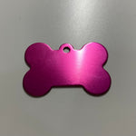 pink pet tag
