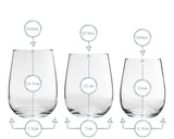 Personalised Stemless Wine/Gin Glass