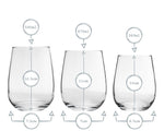 ‘Wine Time’ Stemless Wine/Gin Glass