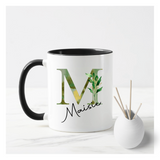 Greenery Letters Mug