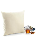 Flock ‘Sit down and stay a while' Fairtrade Cotton Canvas Cushion