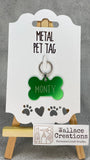 Personalised Pet Tag