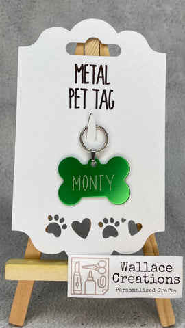 Personalised Pet Tag