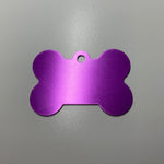 purple pet tag