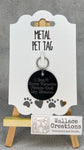 'I Don’t Have Thumbs Please Call My Human' Pet Tag