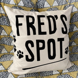 Personalised Fairtrade Cotton Canvas Cushion
