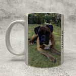 Personalised photo mug