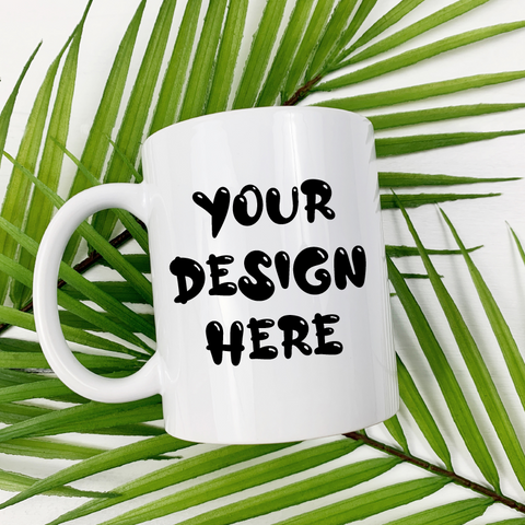 ‘Your Design’ White Mug